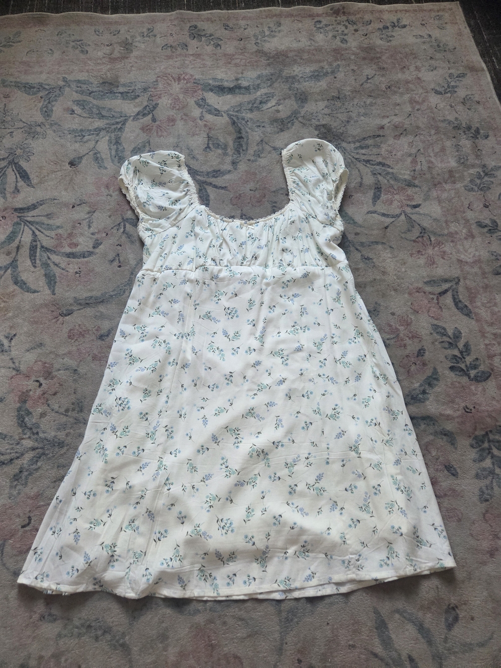 Target Green And Blue Flower Dress